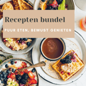 puur eten, bewust eten. gezond eten